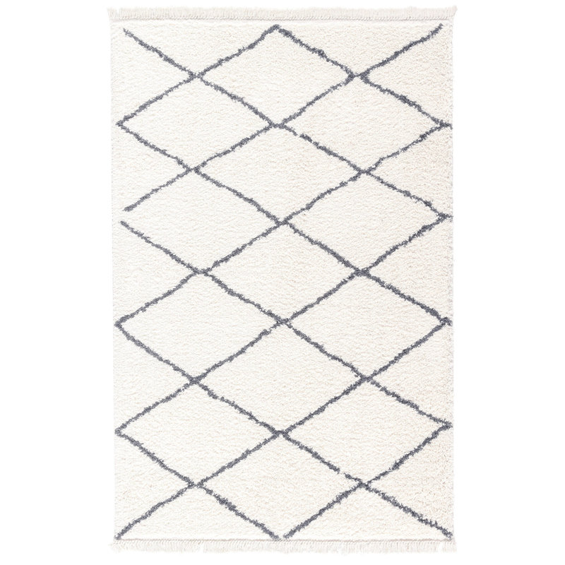 Adylyn Geometric Machine Made Indoor / Outdoor Area Rug, Rectangle 155 x 230cm
