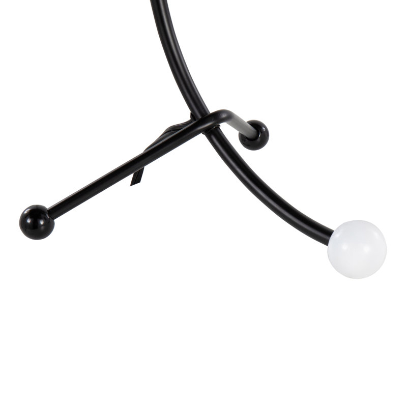 Metal Arched Lamp, Black