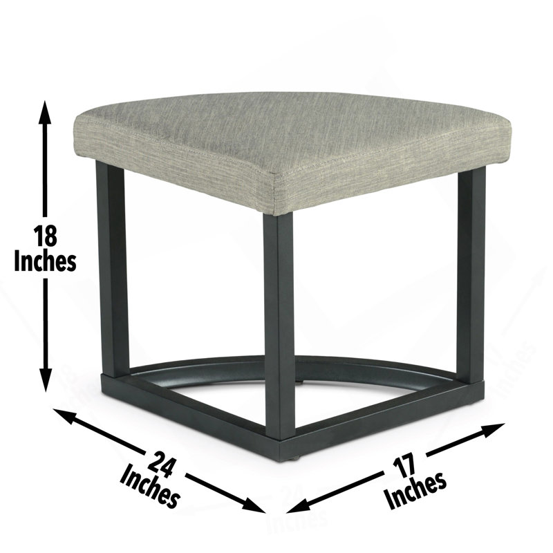 Yukon - Table basse avec tabourets - Brun