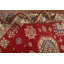 Tapis oriental fait à la main rouge Kazak 9 x 12