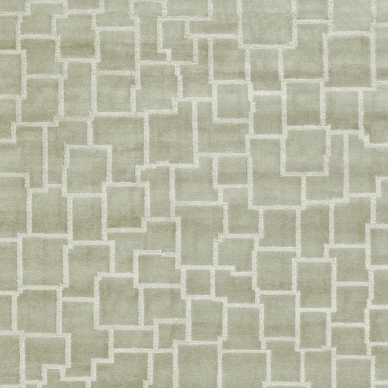 Tapis de haute qualité noué à la main pistache, Rectangle 6 pi x 9 pi