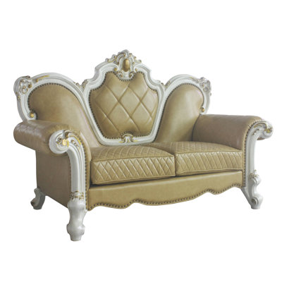 Edicott Butterscotch 70'' Rolled Arm Loveseat -  Astoria Grand, 08BF1942E9E2473FB7A601C5AB509BC9