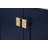 Hines 60'' Double Bathroom Vanity with Engineered Marble Top-1115106277