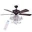 Ventilateur de plafond à 5 pales 52 po avec éclairage inclus Ridgway Garrisons-31762026