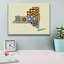 «New York State Map» par Lanre Adefioye, art mural sur toile-1029483745