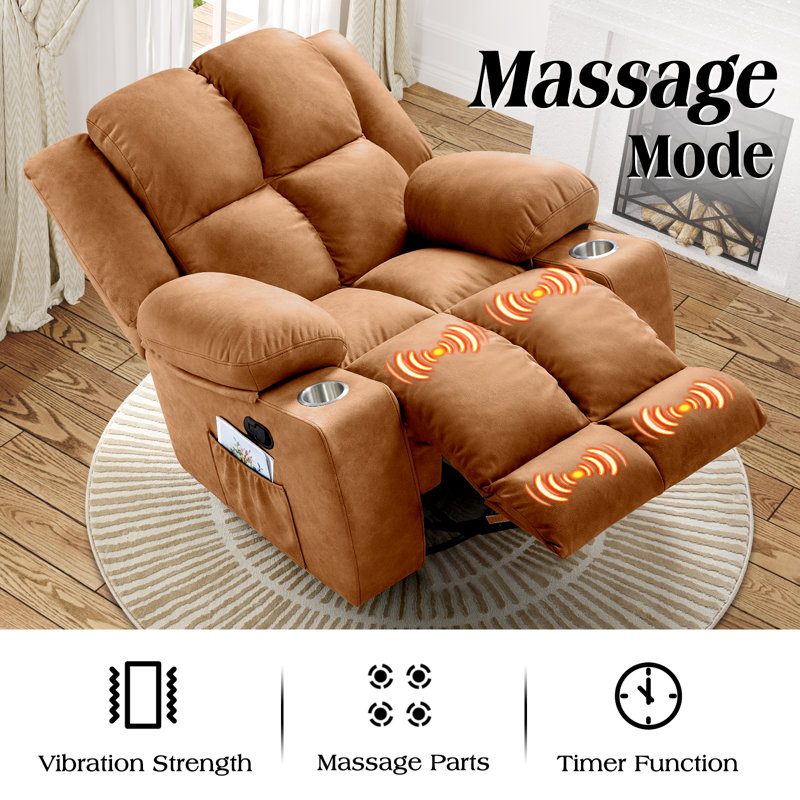 Fauteuil de massage, Brun