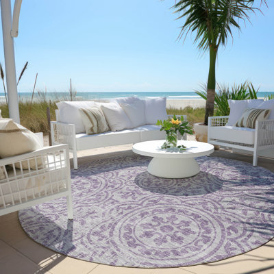 Lamanna Washable Oriental Indoor / Outdoor Rug