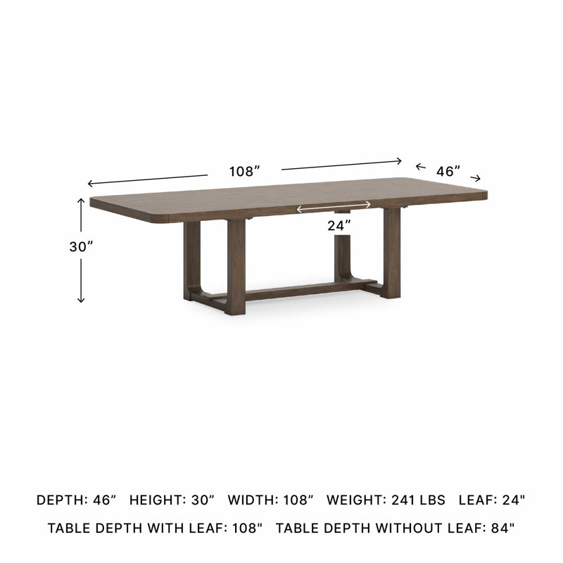 Geovoni Extendable Dining Table