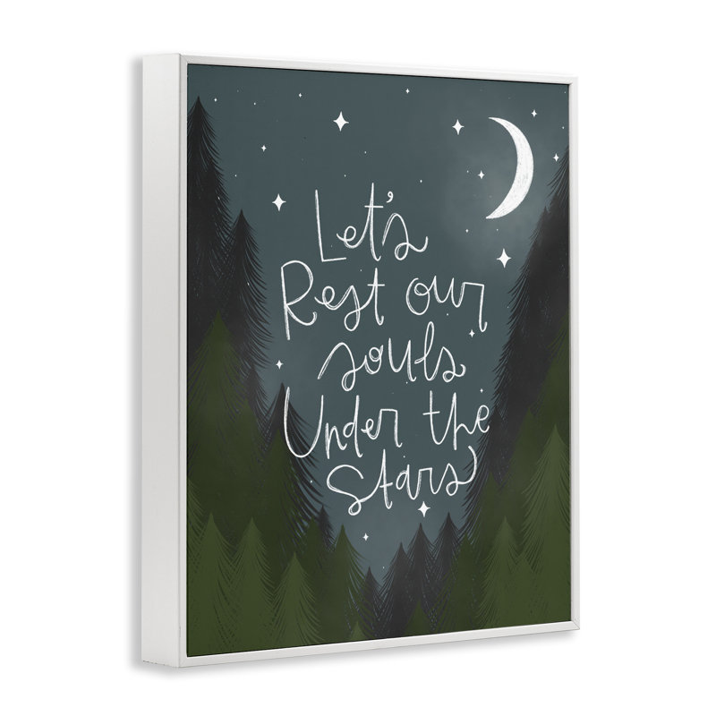 «Rest Our Souls Under Stars», estampe numérique, design par Mandy Ford Art + Illustration, H 14 po x l 11 po