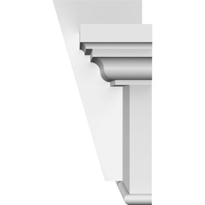 Endurathane Craftsman Crosshead with Bottom Trim w/ Flat Keystone