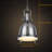 Penstemon 1 - Light Nickel Bell Pendant
