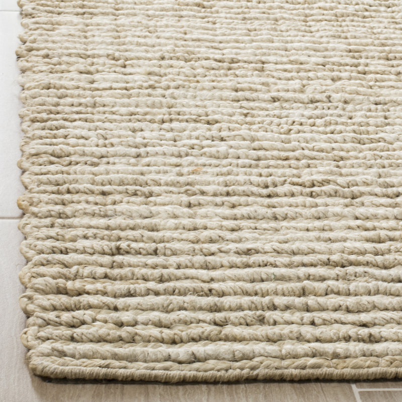 Bosch Natural Fiber Hand Woven Jute Rug, Rectangle 4' x 6'