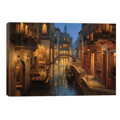 Golden Moment by Evgeny Lushpin - Wrapped Canvas Painting