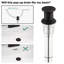 Drain escamotable de lavabo de salle de bain sans trop-plein-101313834