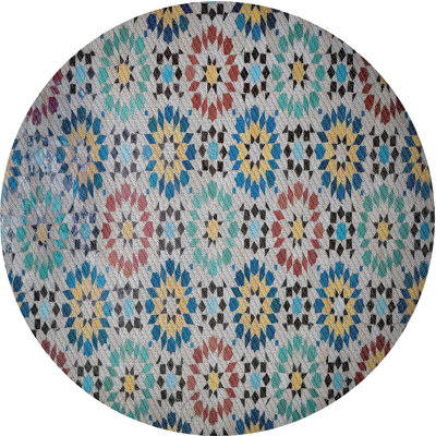 Wool Ikat Indoor Rug