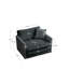 Fauteuil Comfy en chenille grise