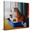 Kitty Throne par Lucia Heffernan - Peinture-1242259050-1242259051