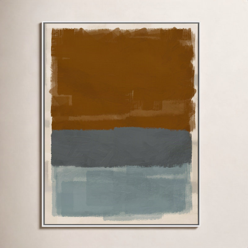 «Turbulent Honesty Print» par Marcus Prime, Flotteur blanc, 37.5' W x 49.5' H