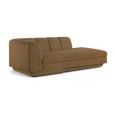 Chaise avec accoudoirs droit en tissu Chiquita