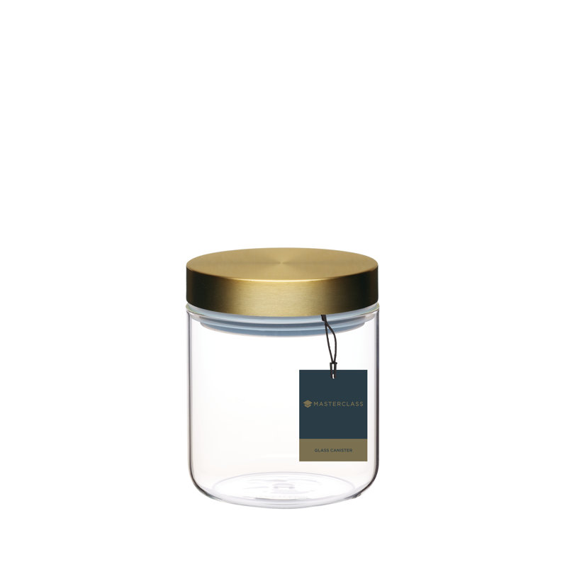Airtight Large Glass Food Storage Jar, 0.7 L