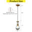 Luminaire suspendu 1 lumière Voinea