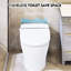 Toilet With Heated Seat - 1/1.28 Dual Flush, Foot Sensor, Night , Structure Smart Without Bidet Seat, Practical Flushing