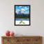 Cadre photo espresso en bois brun, cadre photo, cadre artistique-774965241