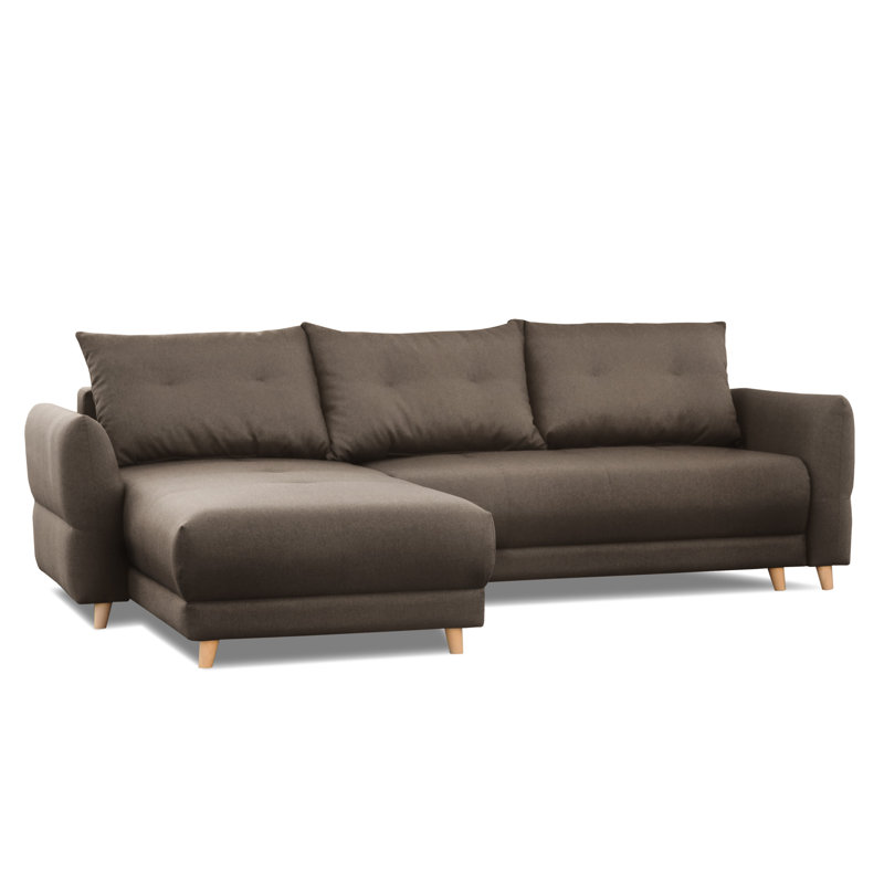 Talbert Corner Sofa With Bed Function, Cedar, Left Hand Facing