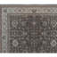 Tapis brun et ivoire noué à la main de haute qualité