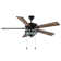 52"W Khat 5-Blade Remote-Controlled Stained Glass Ceiling Fan