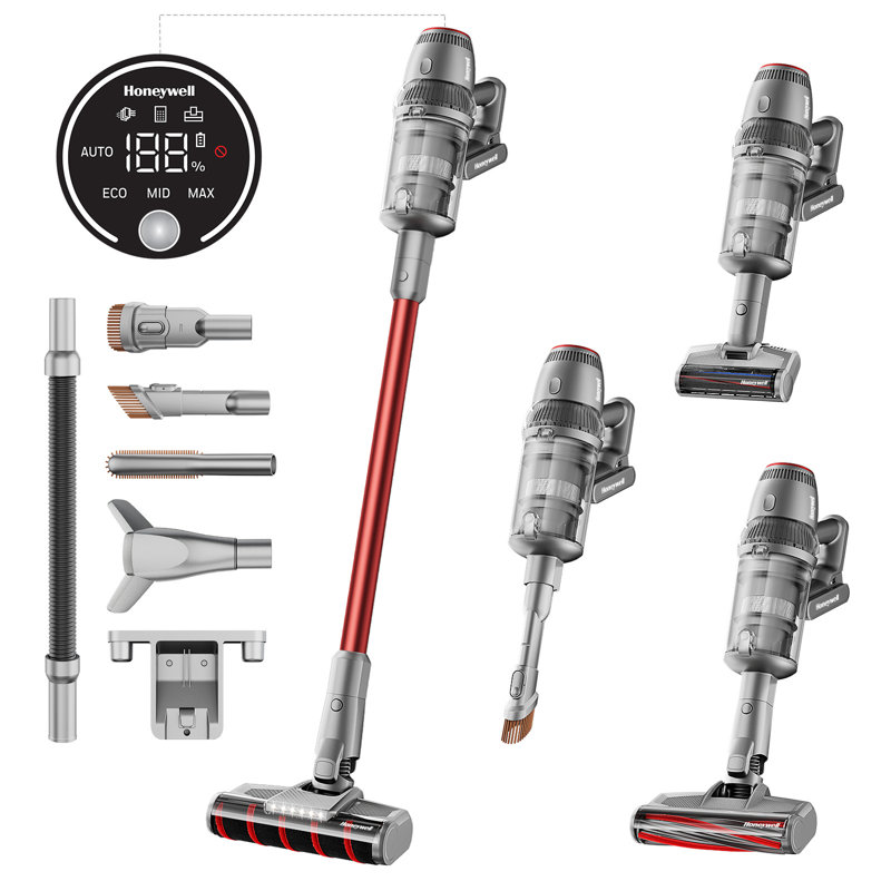 Aspirateur sans fil à main léger Cordless Aspirateur, Rouge