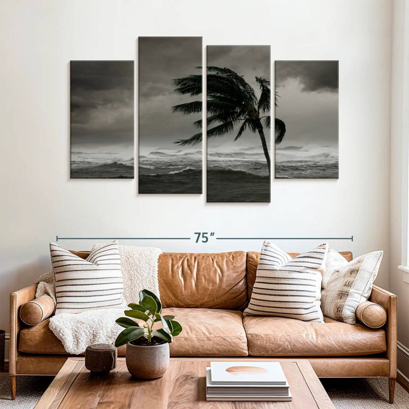 Tempête de mer tropicale Alvord, H 42 po x l 68 po