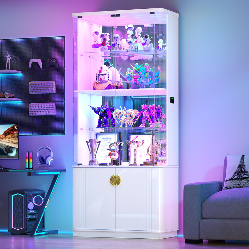 Display Cabinet, White
