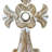 St Augustine Table Cross - White Wash