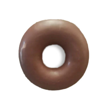 Abad Large Donut Chocolate Over Sized Statue