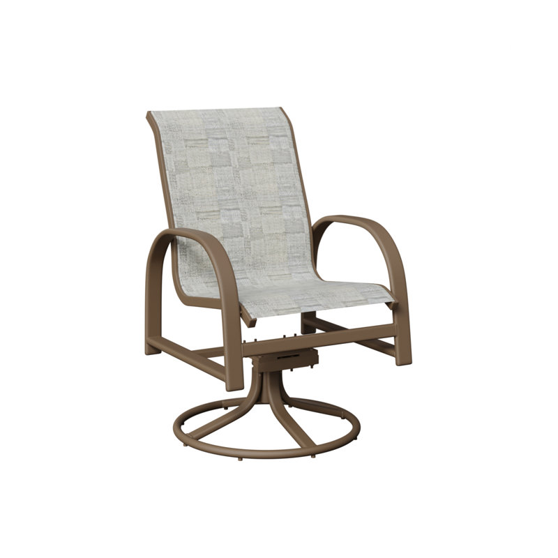 Chaise berçante berçante pivotante Berlin Gardens, Solido Luxe, Argile