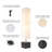 Hanscom 58'' Black Column Floor Lamp