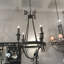 Bailey 4 - Light Candle Style Wagon Wheel Chandelier-28638882-116191742
