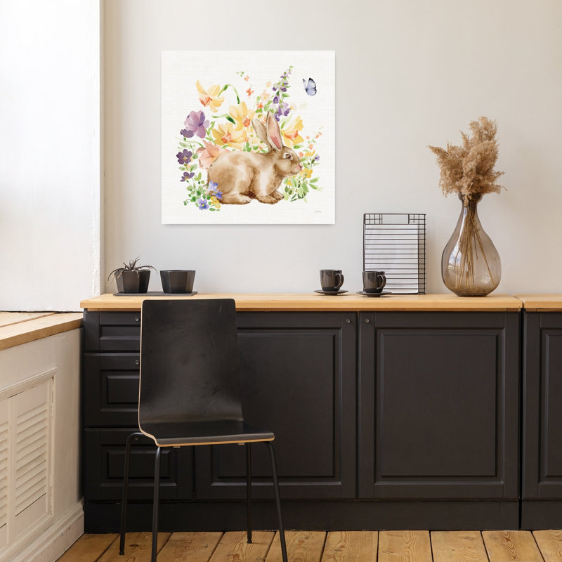 Célébration du jardin avec art en fleurs, H 18 po x l 18 po
