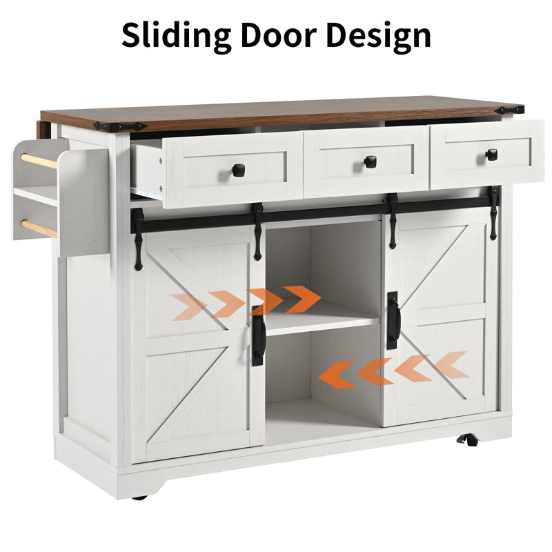 Wood Kitchen Island