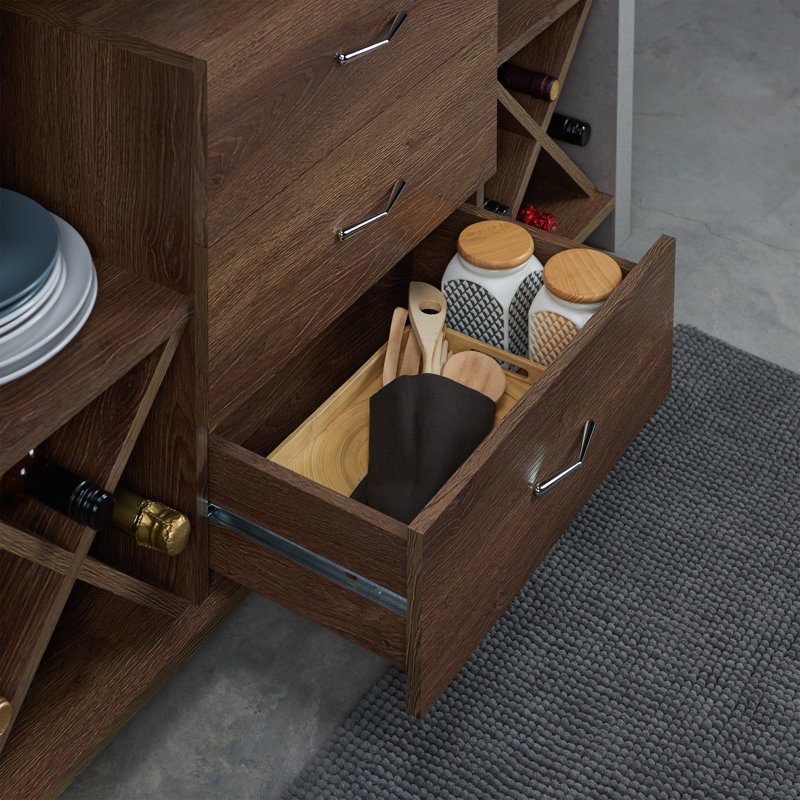 47.25'' Sideboard, Distressed Walnut