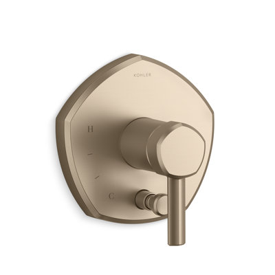 Garniture de valve de douche avec inverseur et poignée levier occasion Rite-Temp