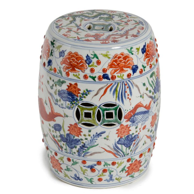 Koi Garden Stool
