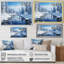 «Winter Snowy Serenity III - Winter Landscape», art mural-231950784-231950785