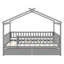 Lit simple en bois-13585236