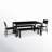 Armando 6-Person 5-Piece Aluminum Patio Dining Set with Benches-100500504