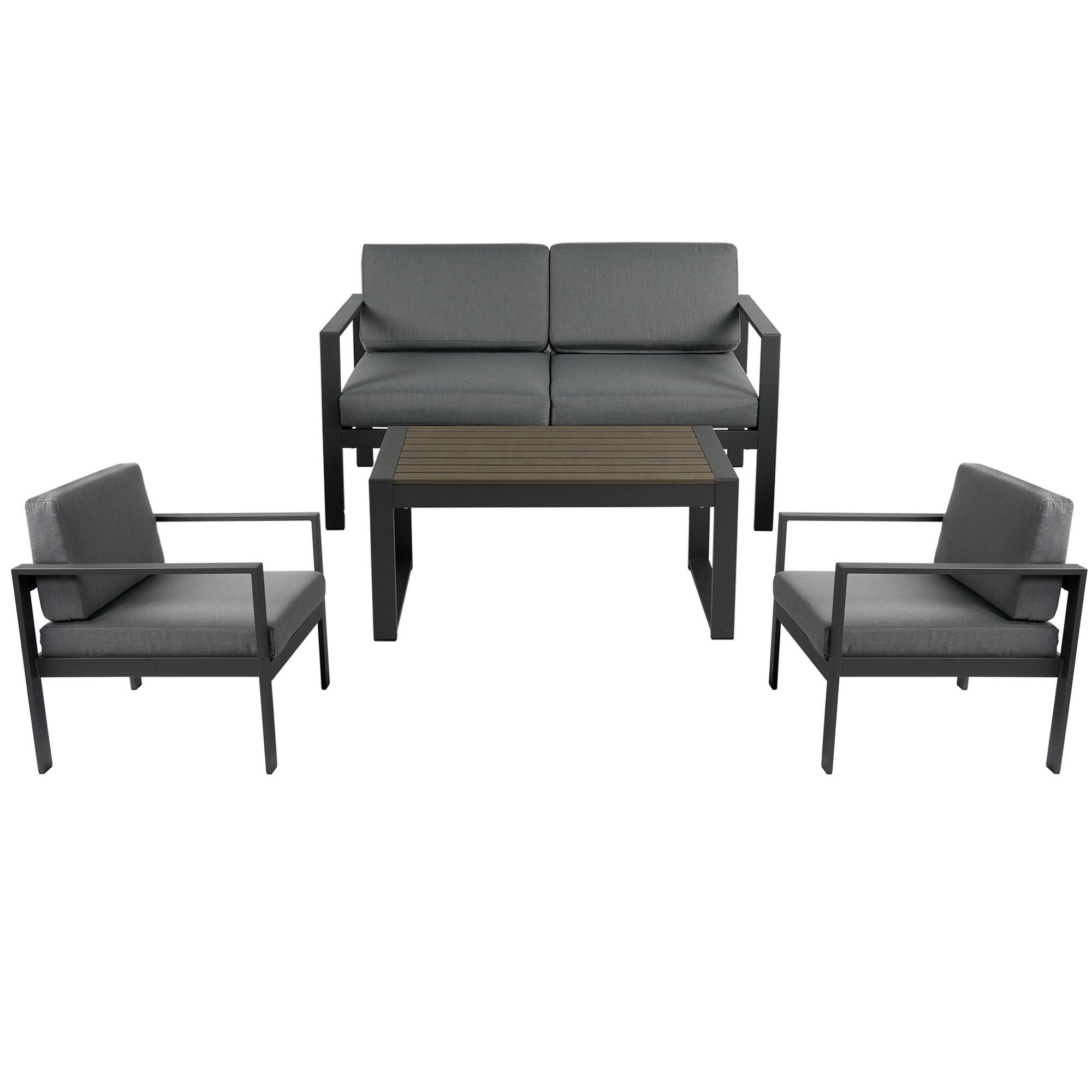 Latitude Run® Glian 4 - Person Outdoor Seating Group | Wayfair