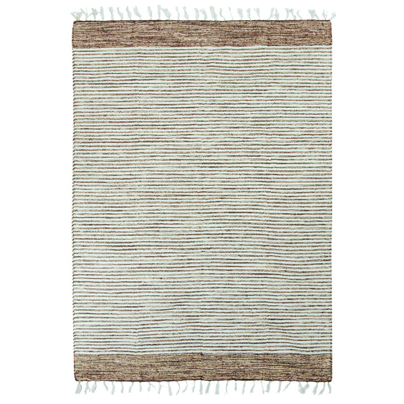 Jemaine Solid Colour Hand Woven Area Rug, Rectangle 160 x 230cm