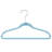 Simplify Kids100 Pack Hangers with Shark Icon in Light Blue
