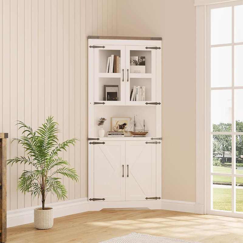 66.9cm Kitchen Pantry, White